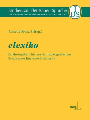 cover image of elexiko